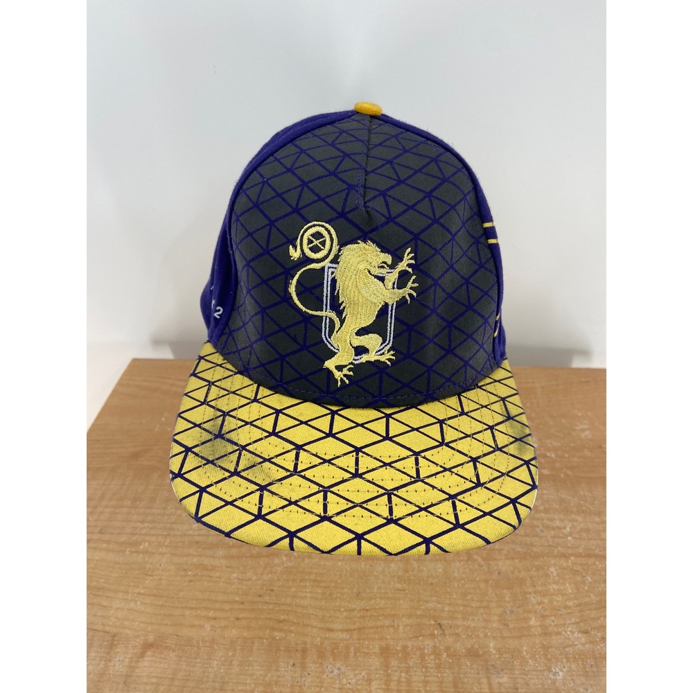 Bungie Destiny 2 Emperor Calus Leviathan Raid Snapback Hat Purple Gold Mens OSFM